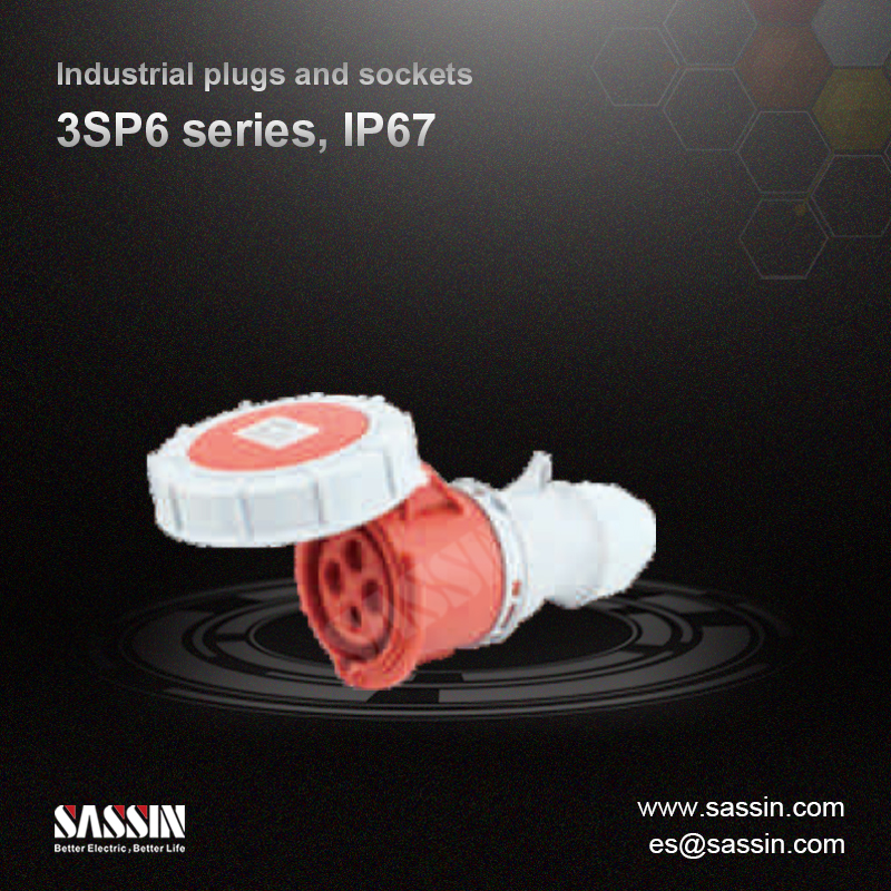 Industrial plugs and sockets